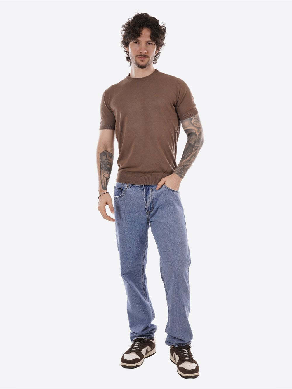 Pullover Gianni Lupo Uomo - Marrone