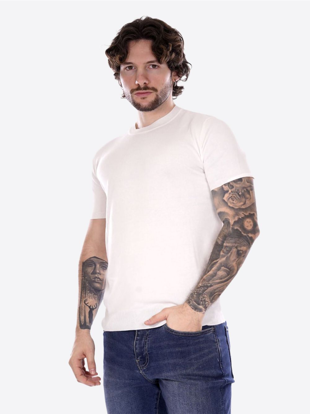 Pullover Gianni Lupo Uomo - Bianco