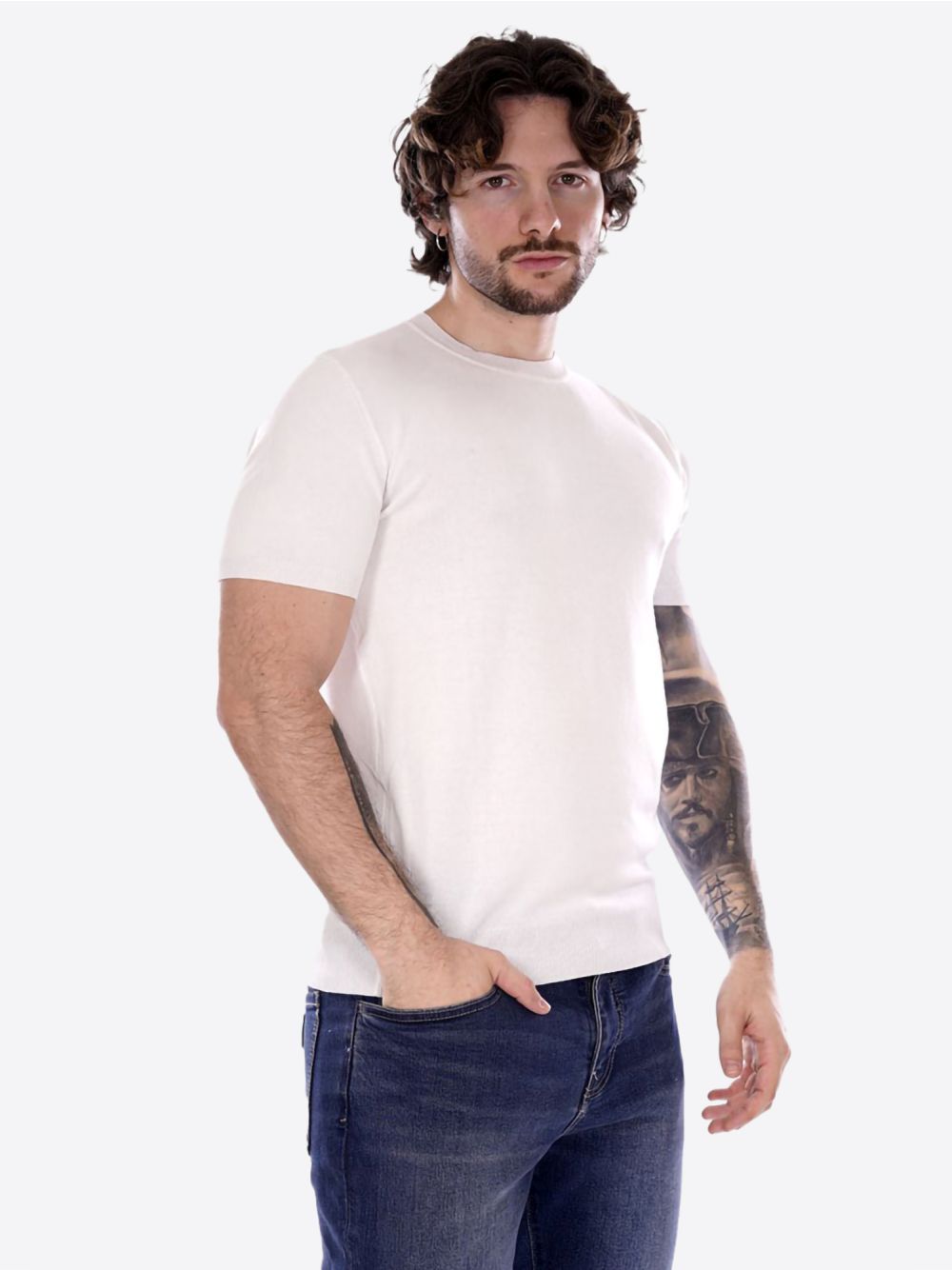Pullover Gianni Lupo Uomo - Bianco