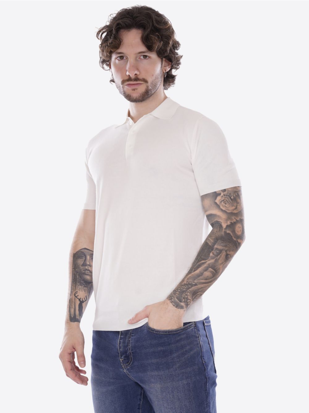 Pullover Gianni Lupo Uomo - Bianco
