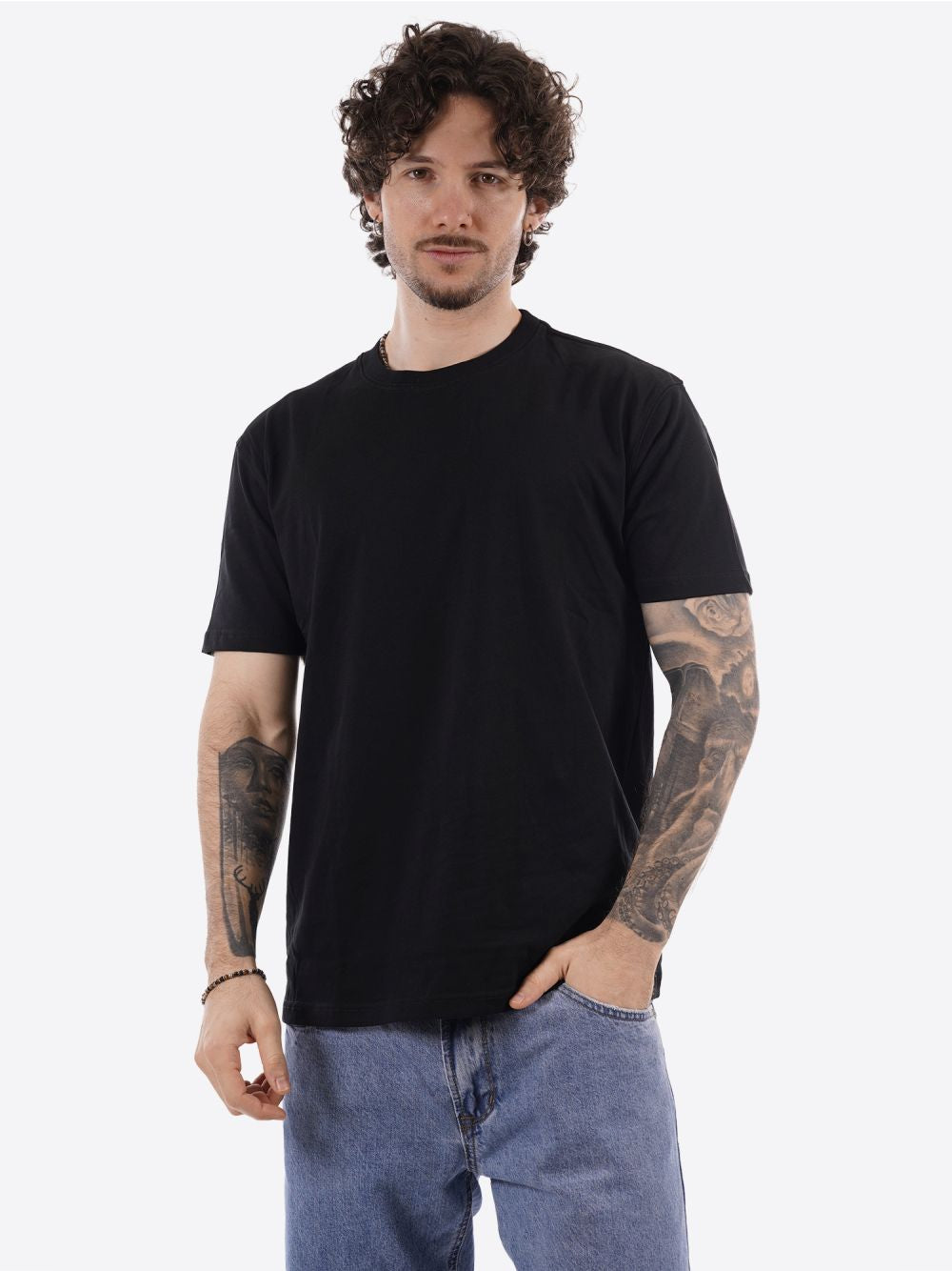 T-shirt Gianni Lupo Uomo - Nero