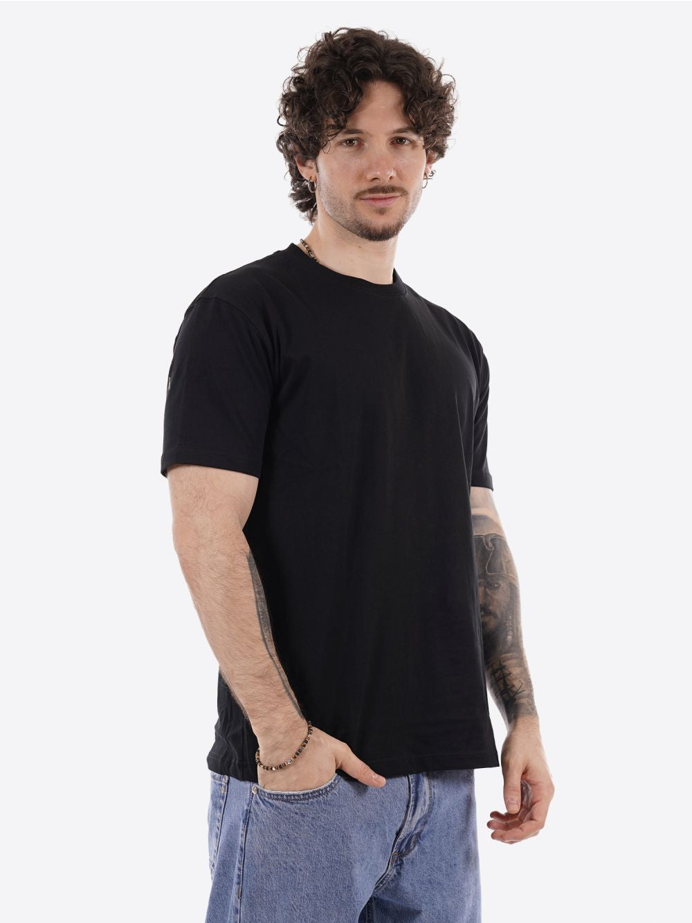 T-shirt Gianni Lupo Uomo - Nero
