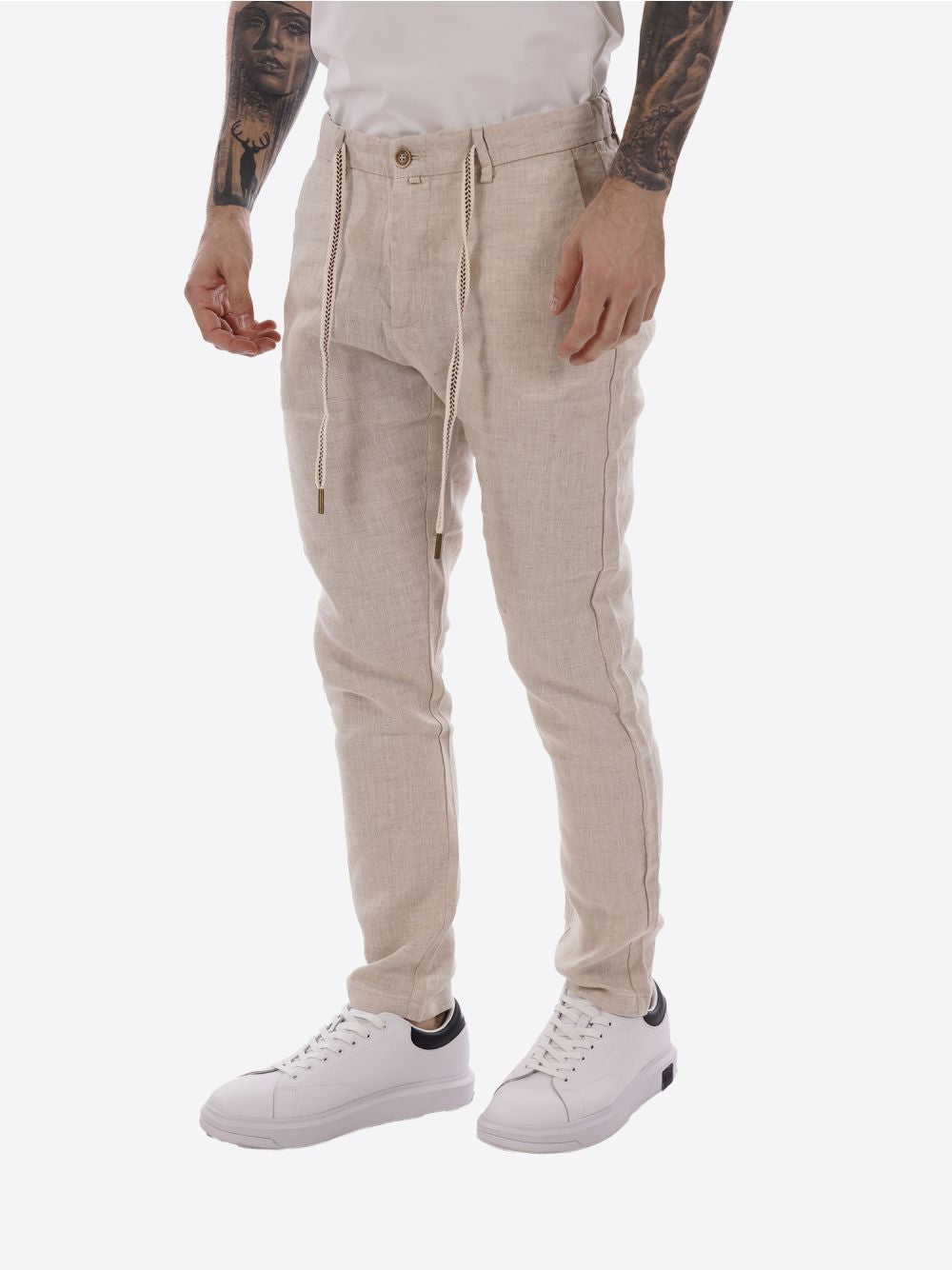 Pantalone Gianni Lupo Uomo - Beige