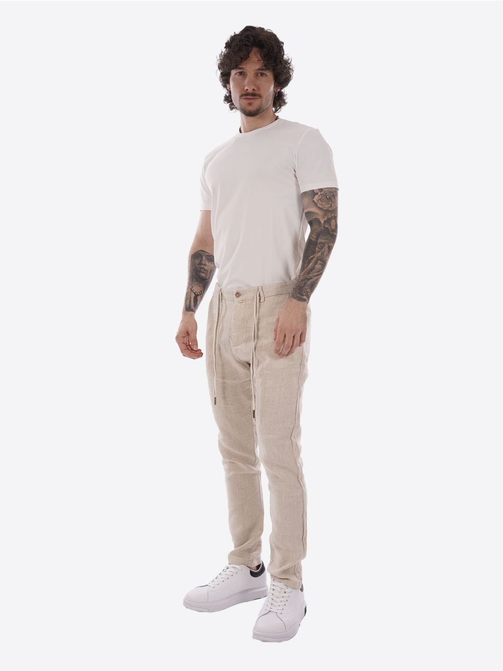 Pantalone Gianni Lupo Uomo - Beige