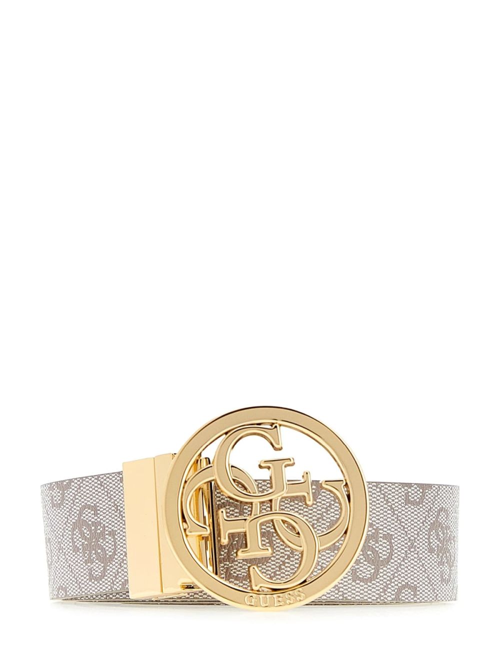 Cinta Guess Nolana 4G logo Donna - Marrone