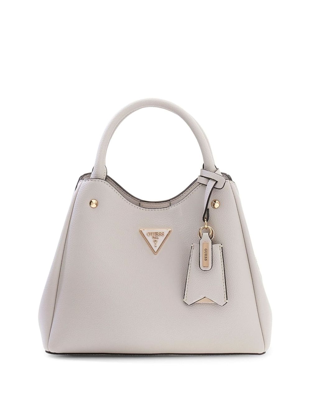 Borsa Guess a mano con logo Meridian Donna - Avorio