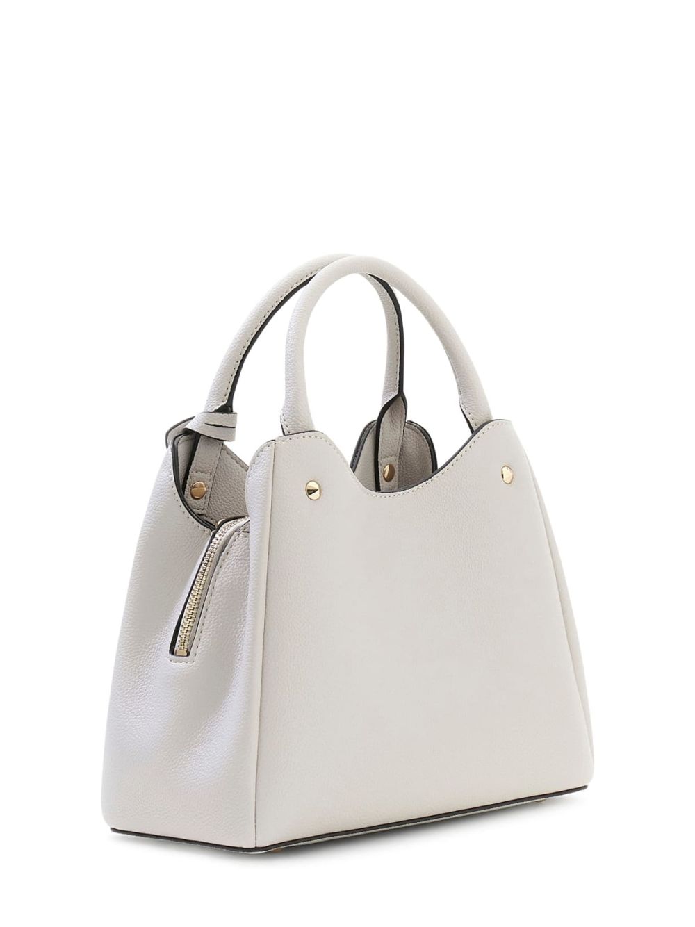 Borsa Guess a mano con logo Meridian Donna - Avorio