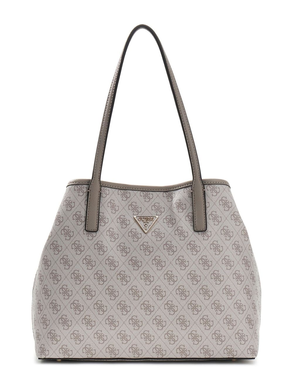 Borsa Guess ECO ERICA 2 COMP SAT - VICTTORIA 2 IN 1 TOTE Donna - Grigio