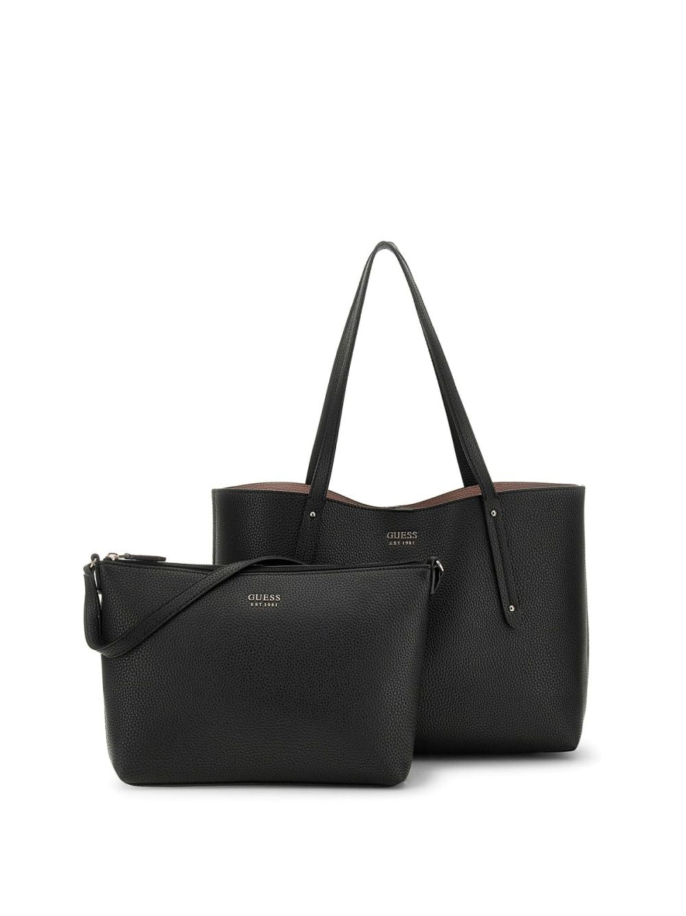 Borsa Guess BRENTON BUCKET Donna - Nero