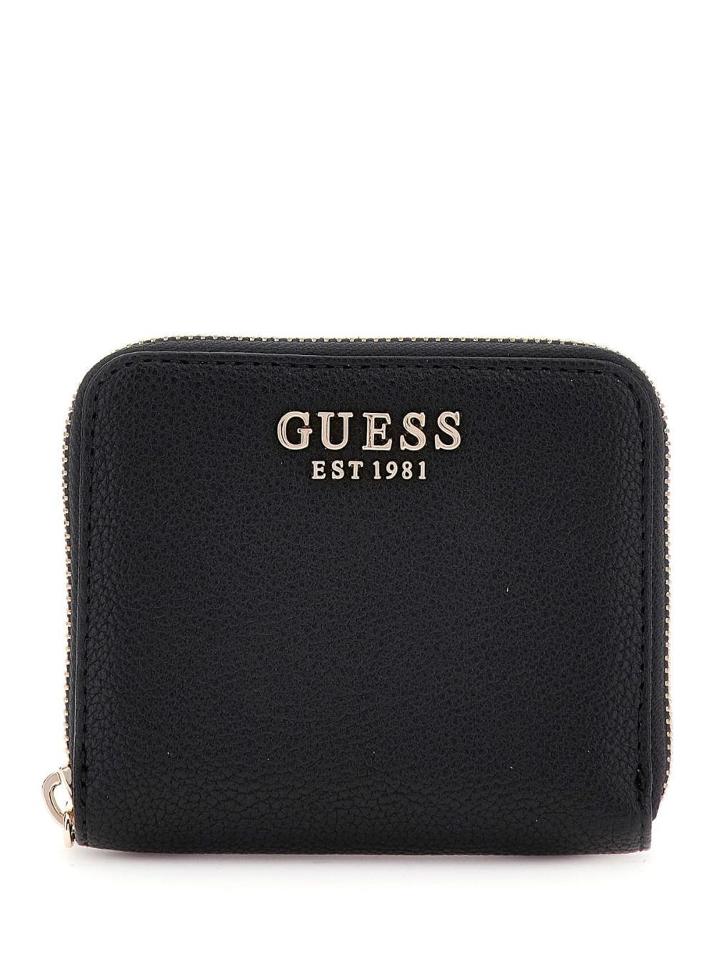 Portafoglio Guess Mini Laurel 4G logo Donna - Nero
