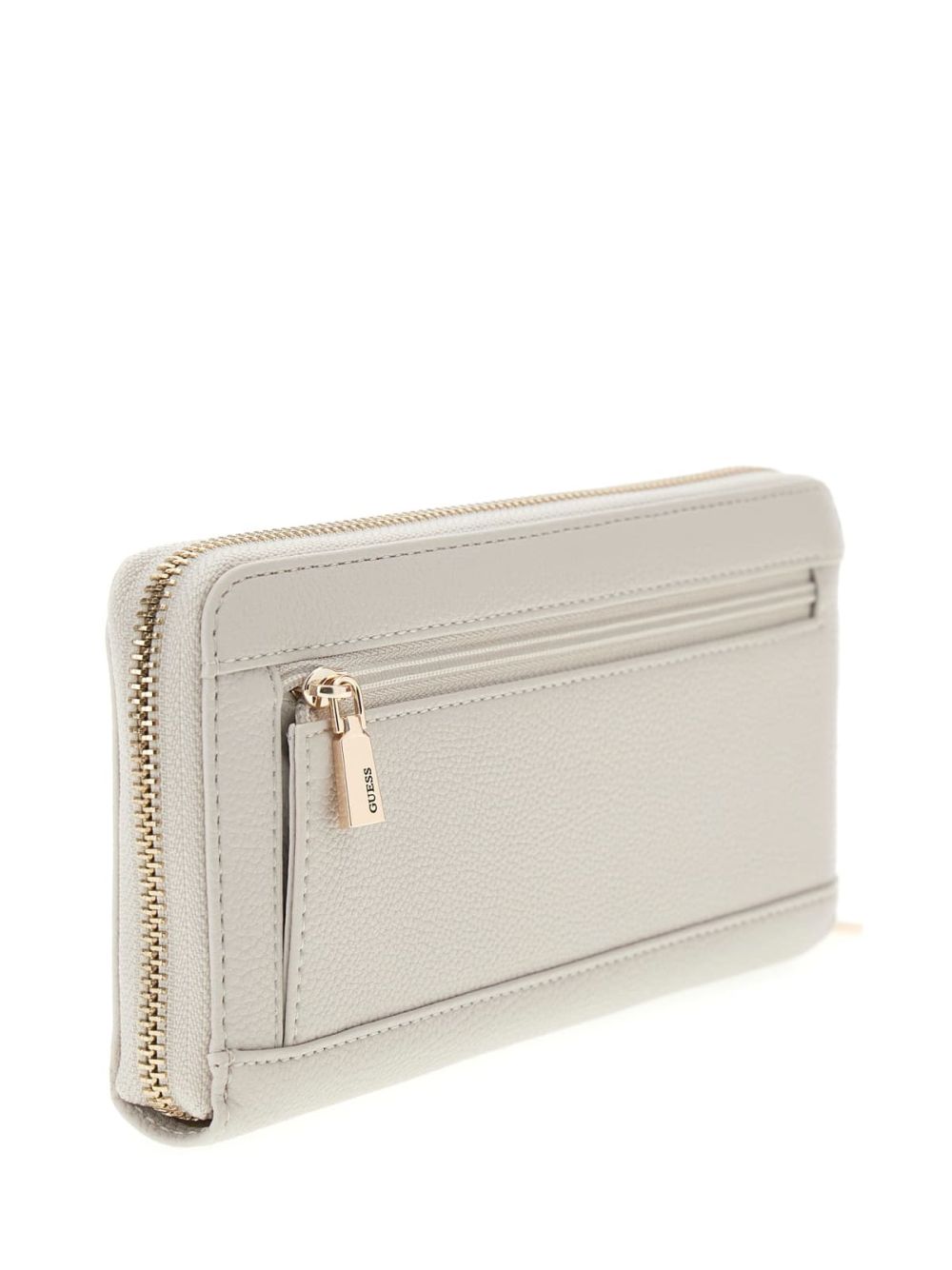 Portafoglio Guess Maxi Laurel triangolo logo Donna - Avorio