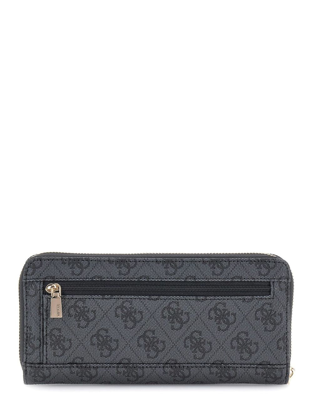 Portafoglio Guess Maxi Laurel 4G logo Donna - Nero