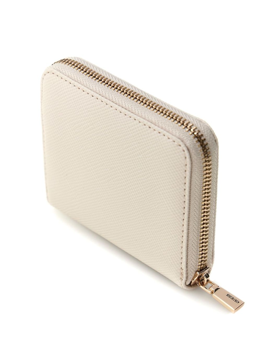Portafoglio Guess Mini Laurel saffiano Donna - Avorio