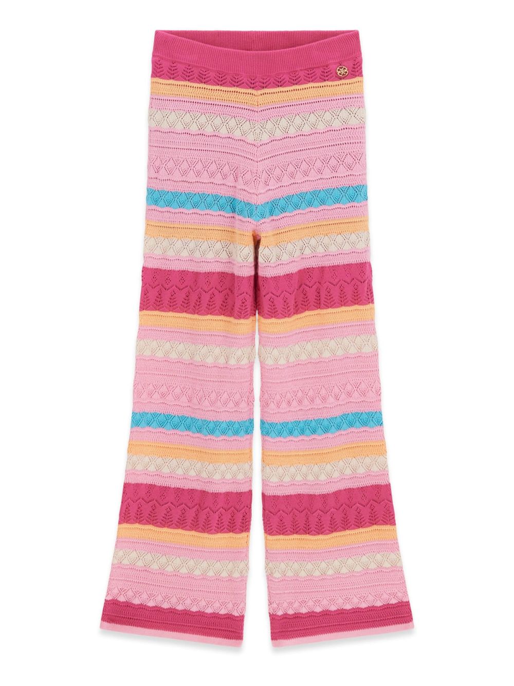 Pantalone Guess palazzo all'uncinetto Bambina - Multicolore