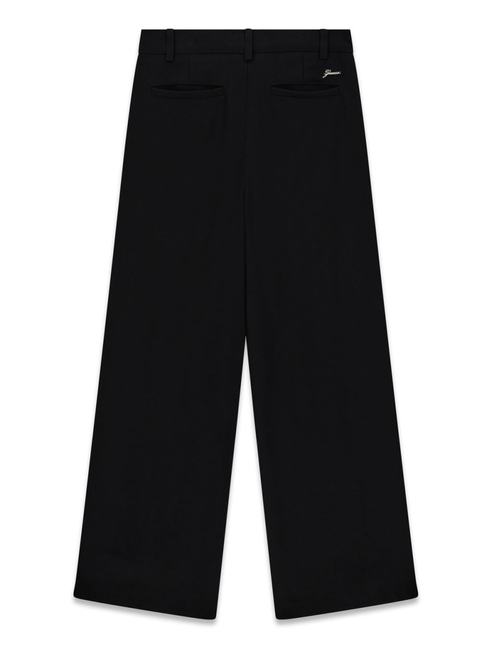 Pantalone Guess TWILL PALAZZO CEREMONY Bambina - Nero