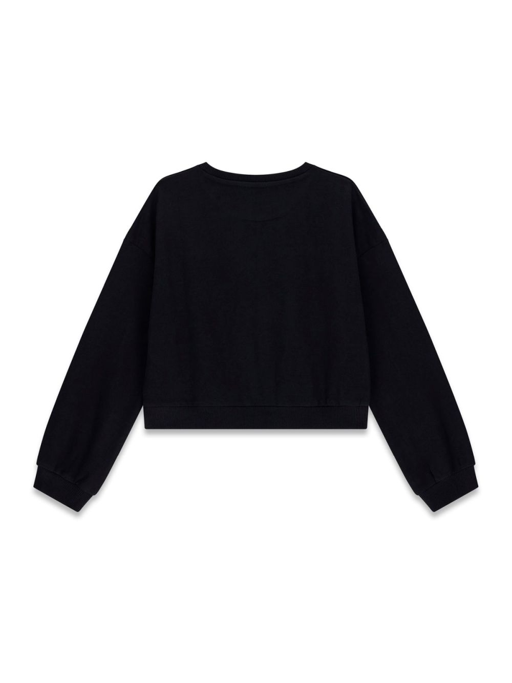Felpa Guess LS ACTIVE W/ZIP Bambina - Nero