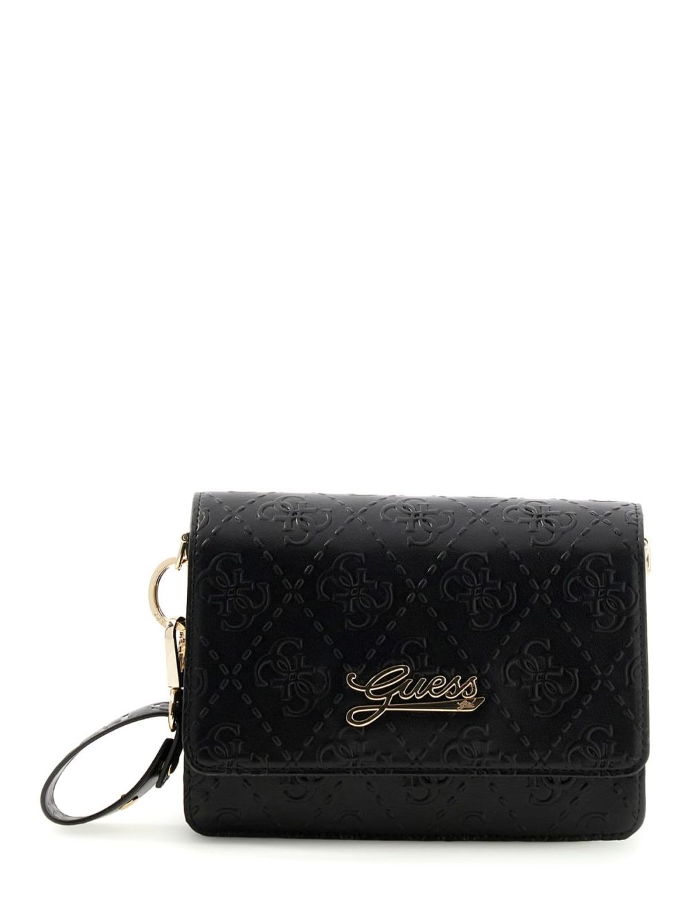 Borsa Guess CROSSBODY FLAP Mini Bambina - Nero