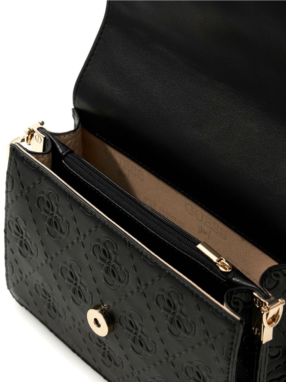 Borsa Guess CROSSBODY FLAP Mini Bambina - Nero