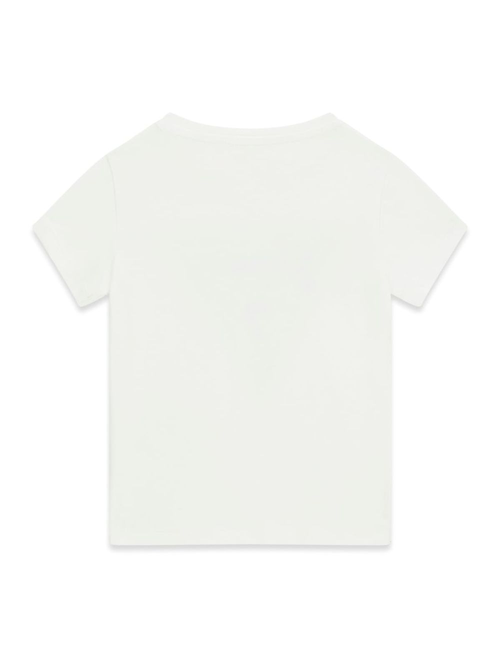 T-shirt Guess con logo in paillettes Bambina - Bianco