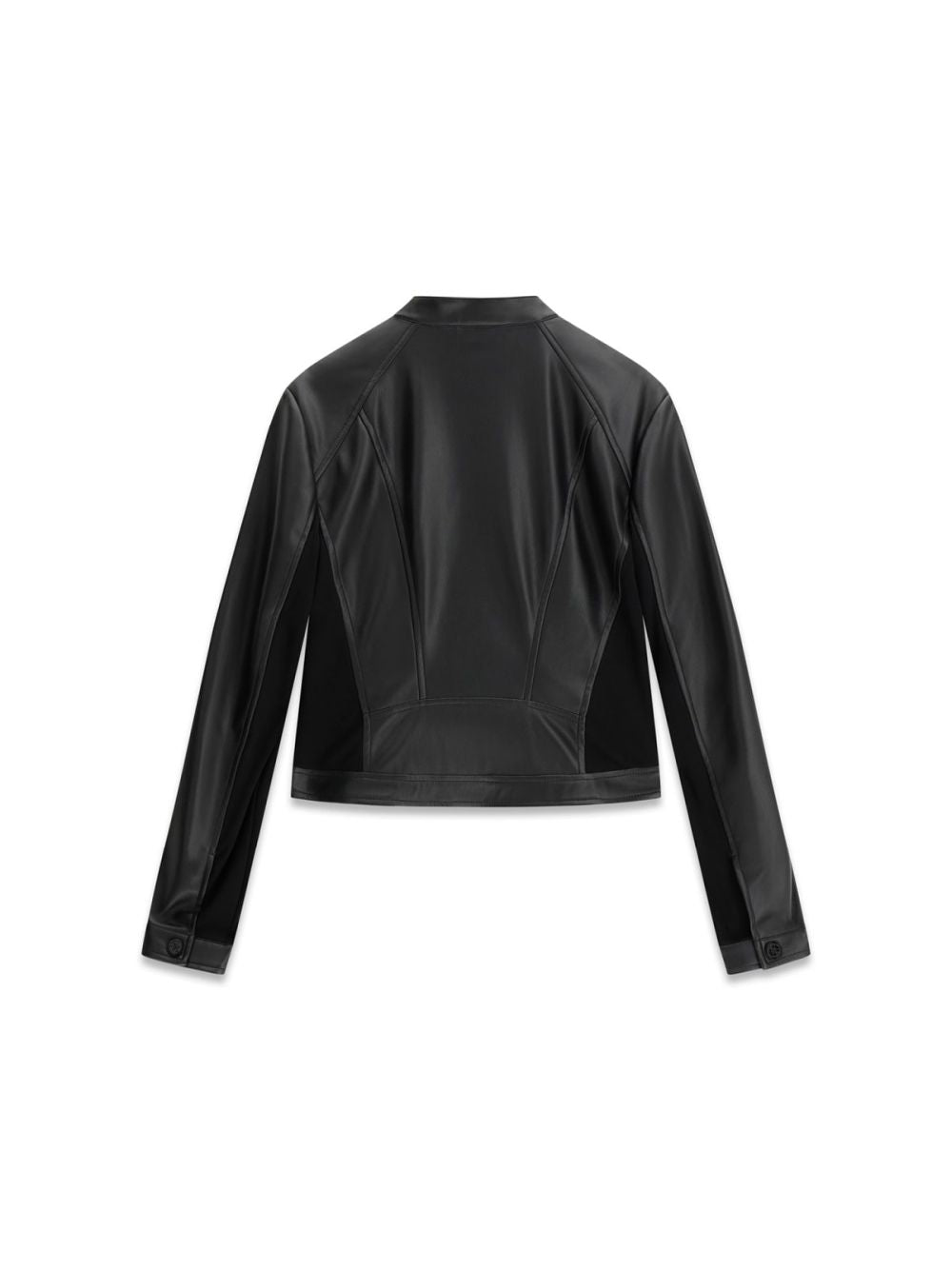 Giubbotto Guess NEW FIAMMETTA biker in finta pelle Donna - Nero