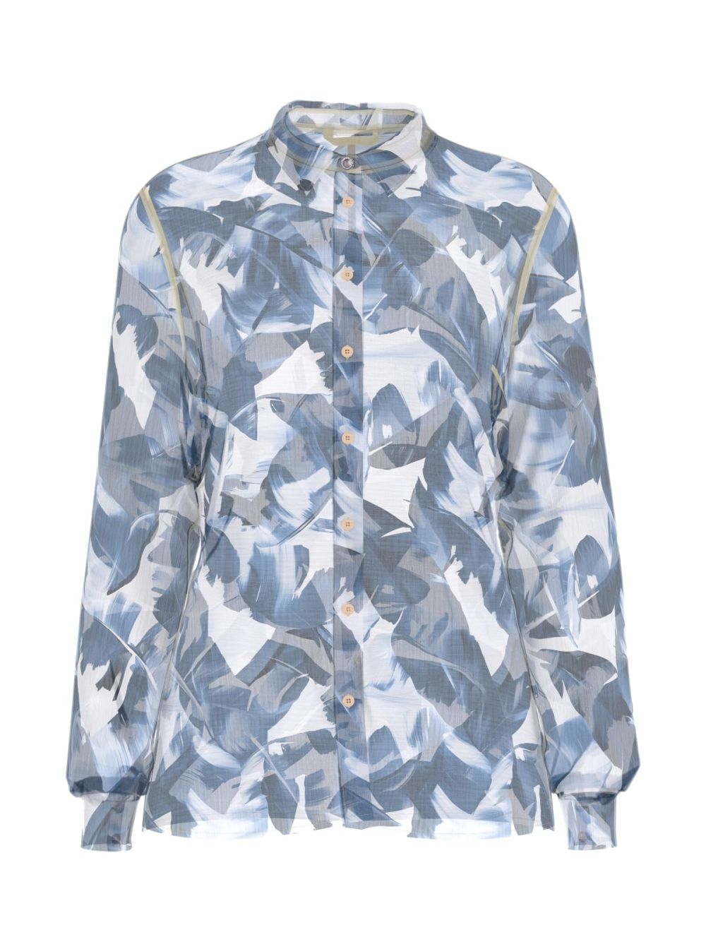 Camicia Guess LS CLOUIS a stampa floreale Donna - Blu