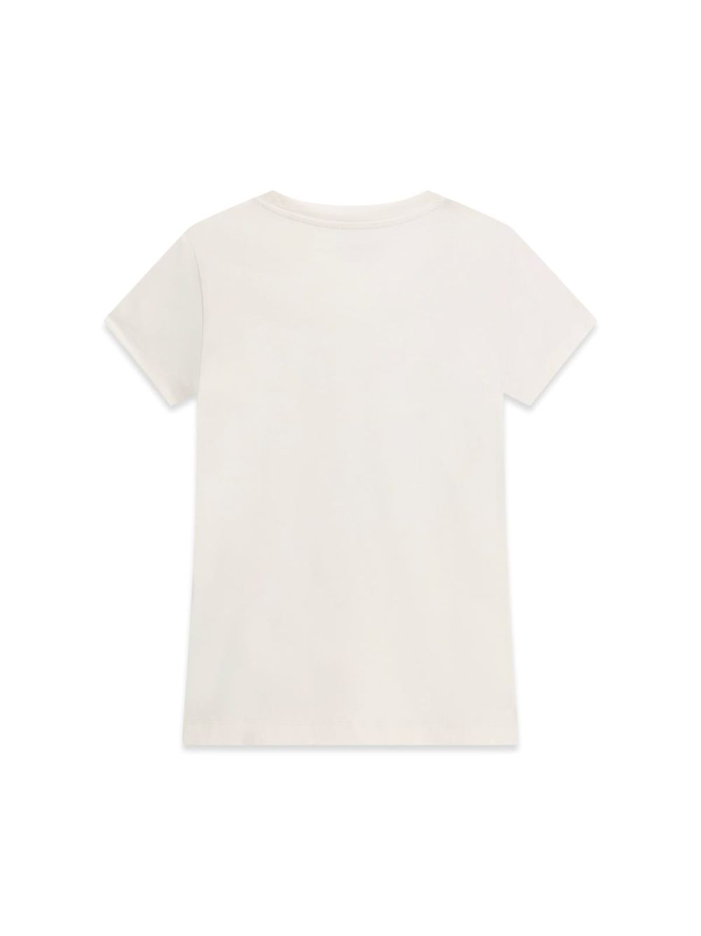 T-shirt Guess SS CN CAMELIA TRIANGLE Donna - Avorio