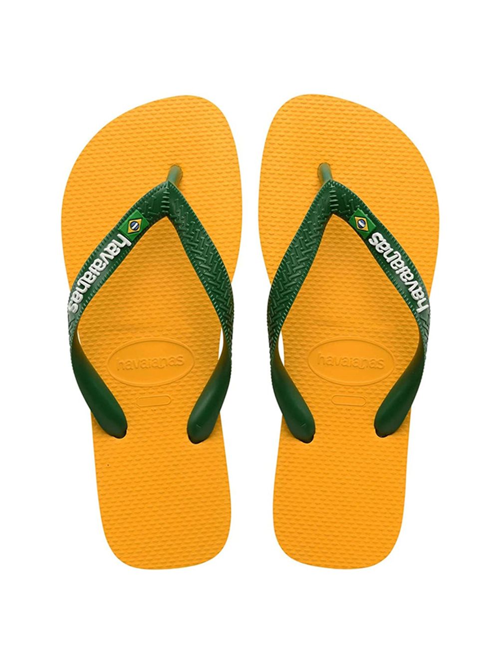 Infradito Havaianas BRASIL LOGO Uomo - Giallo