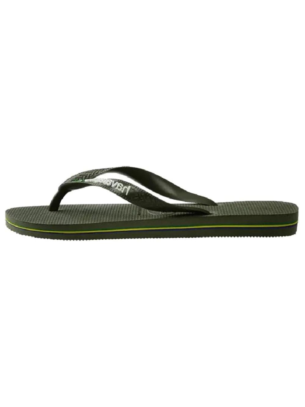 Infradito Havaianas BRASIL LOGO Uomo - Oliva