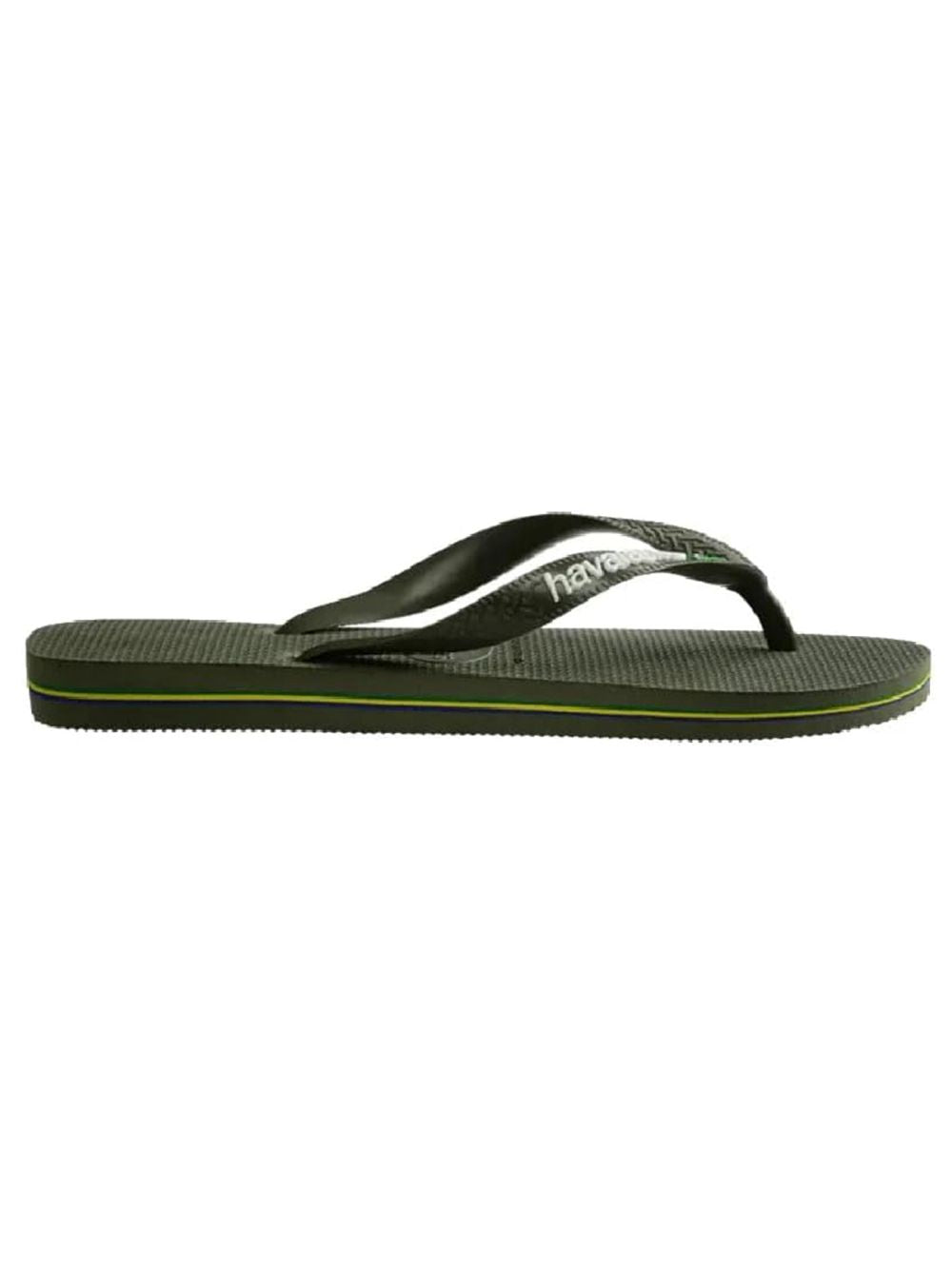 Infradito Havaianas BRASIL LOGO Uomo - Oliva