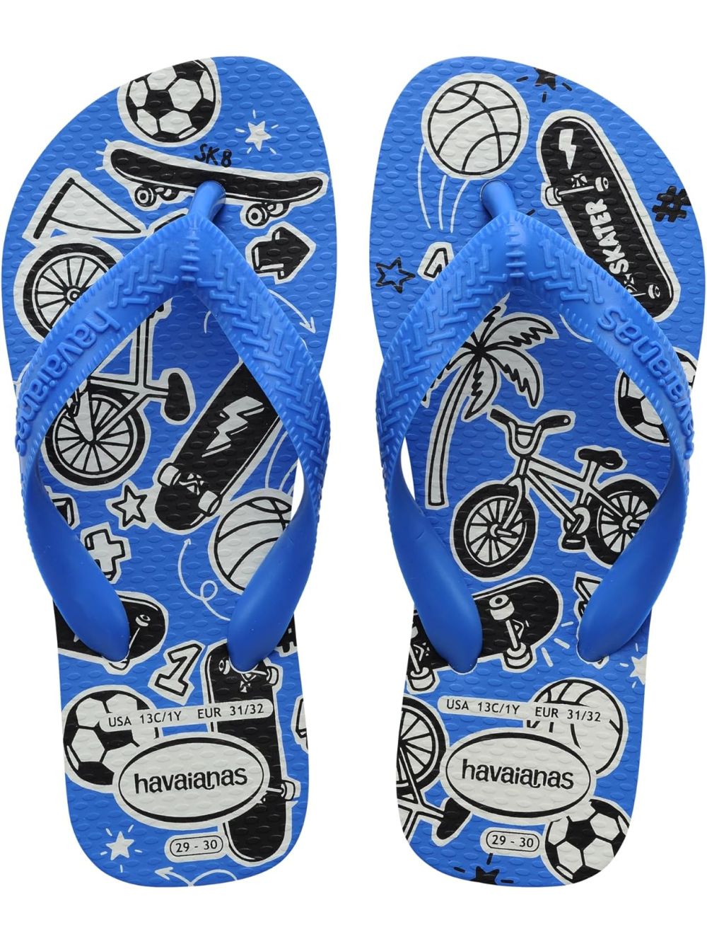 Infradito Havaianas KIDS ATLHETIC Unisex Bambino - Bianco