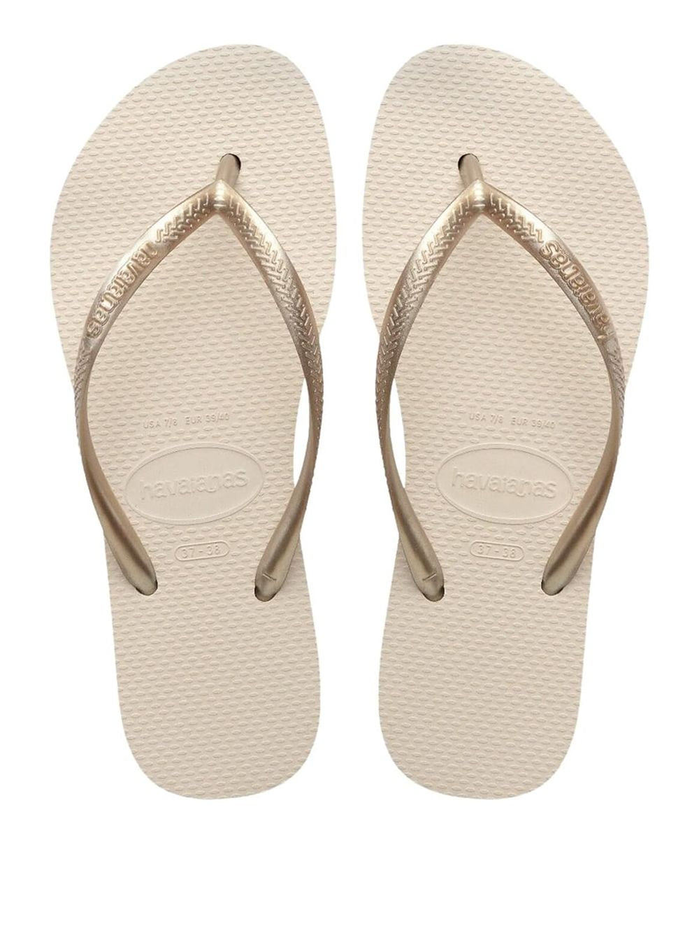 Infradito Havaianas SLIM FLATFORM Donna - Beige