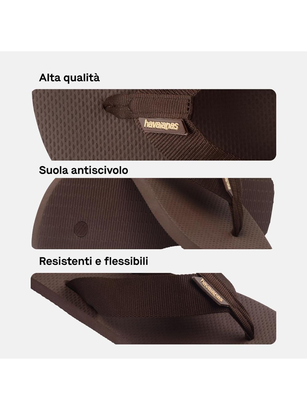 Infradito Havaianas URBAN BASIC MATERIAL Uomo - Marrone