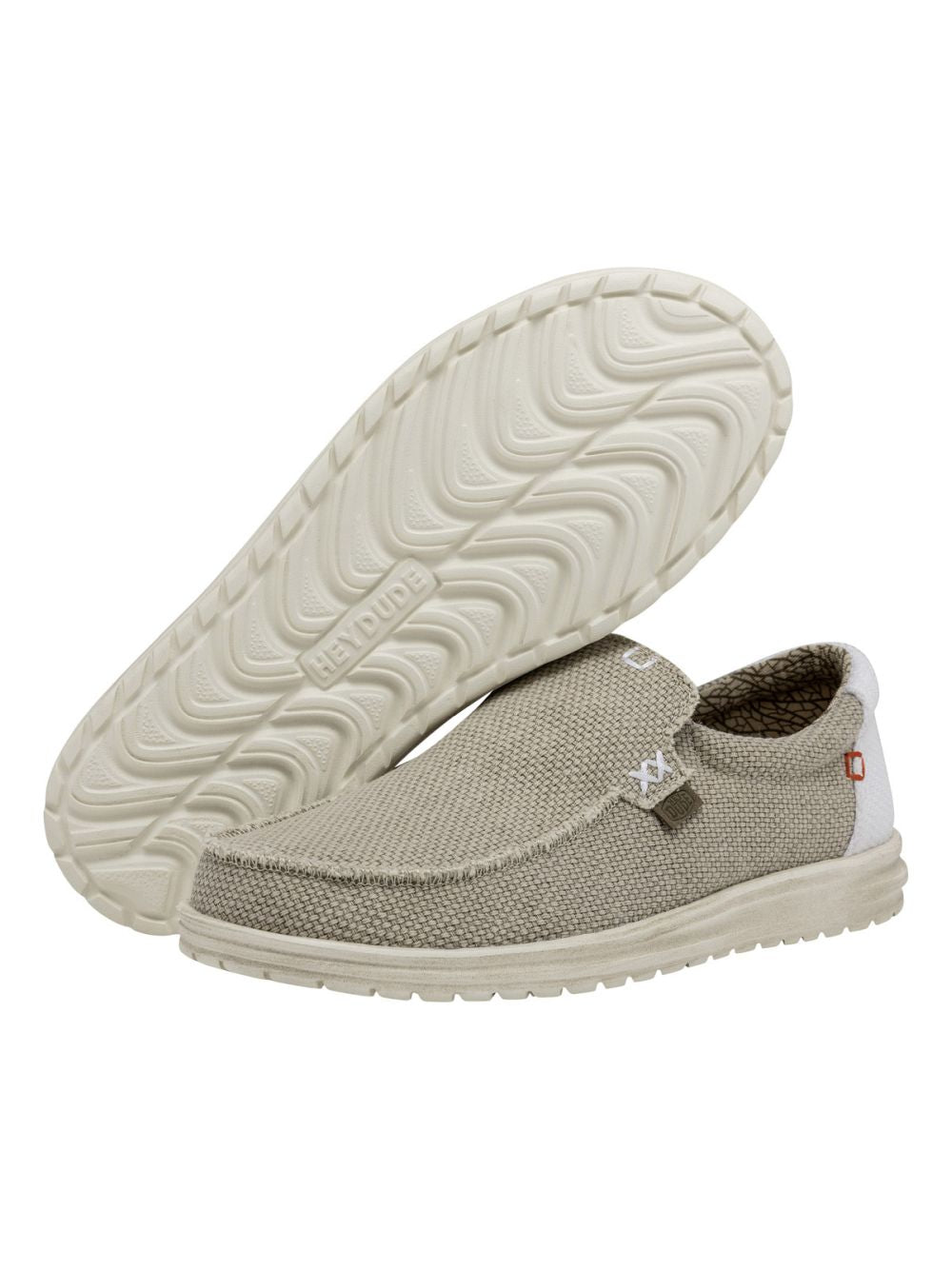 Scarpe in Tela Hey Dude MIKKA BRAIDED Uomo - Bianco