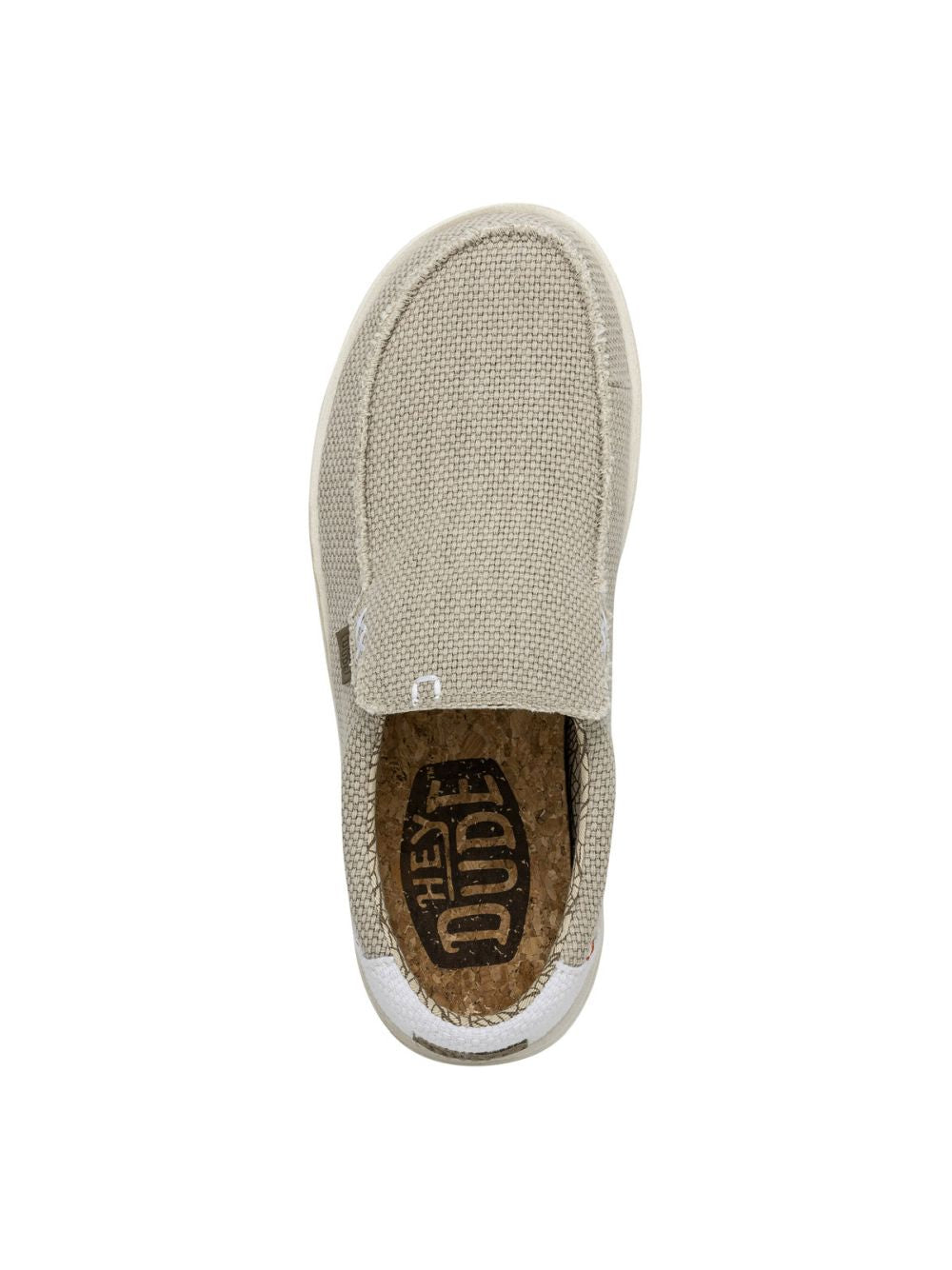 Scarpe in Tela Hey Dude MIKKA BRAIDED Uomo - Bianco
