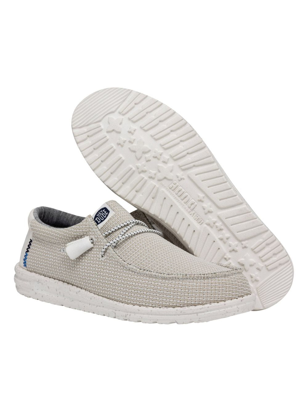 Scarpe in Tela Hey Dude WALLY SPORT MESH Uomo - Bianco