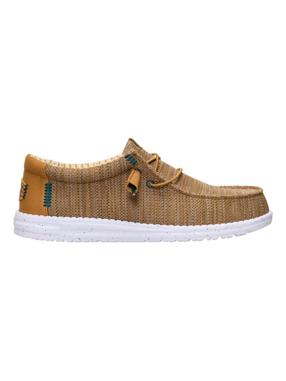 Scarpe in Tela Hey Dude WALLY STRETCH SOX Uomo - Marrone