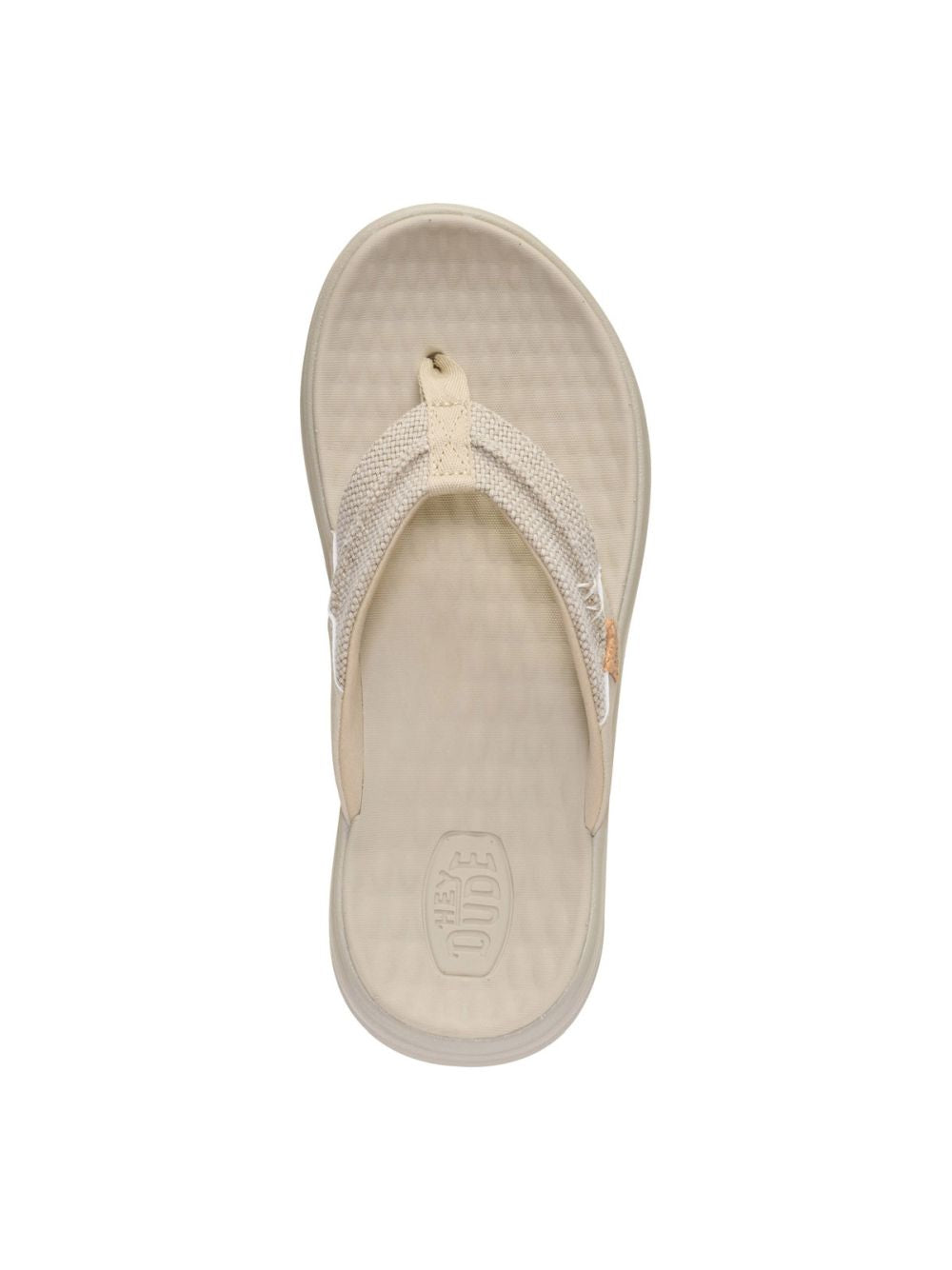 Scarpe in Tela Hey Dude FINN FLIP BRAIDED Uomo - Beige