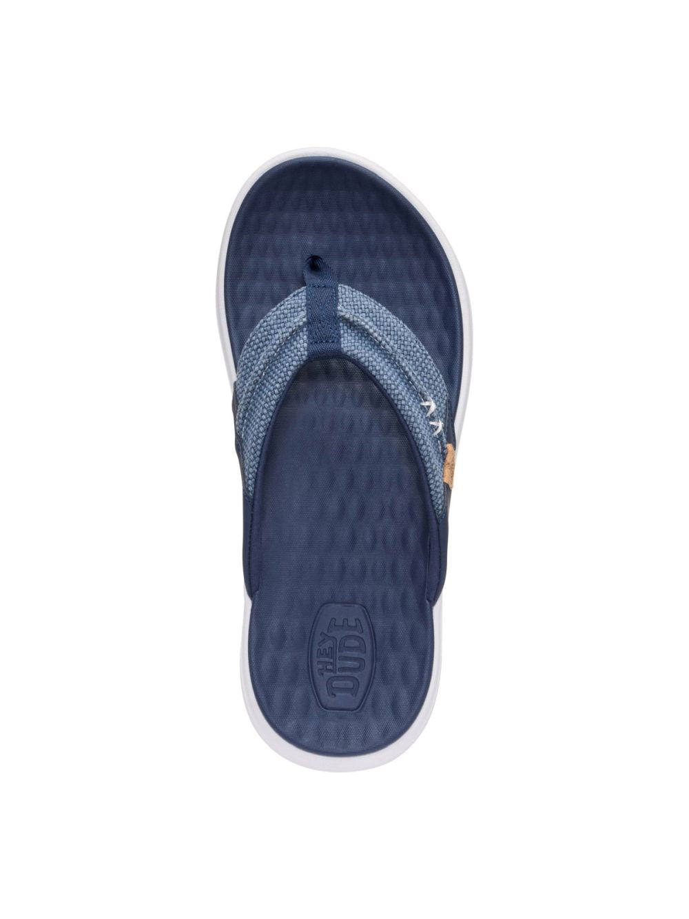Scarpe in Tela Hey Dude FINN FLIP BRAIDED Uomo - Navy