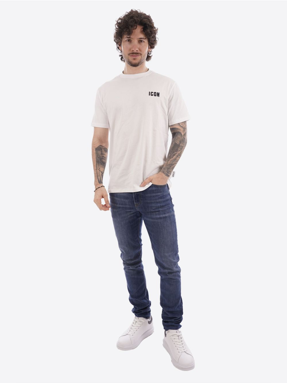 T-shirt Icon Uomo - Bianco