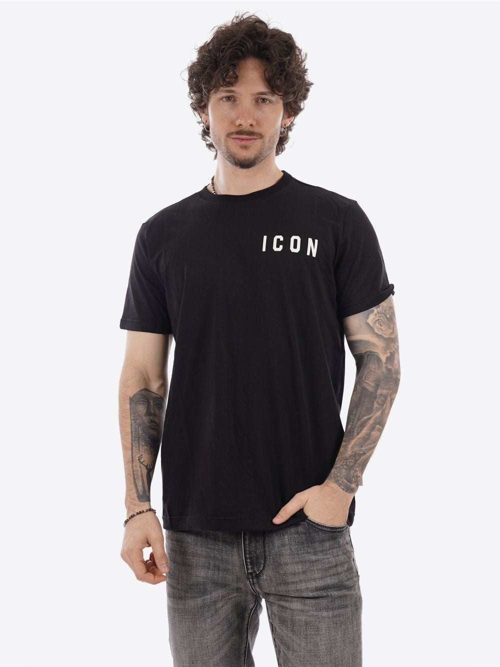 T-shirt Icon Uomo - Nero