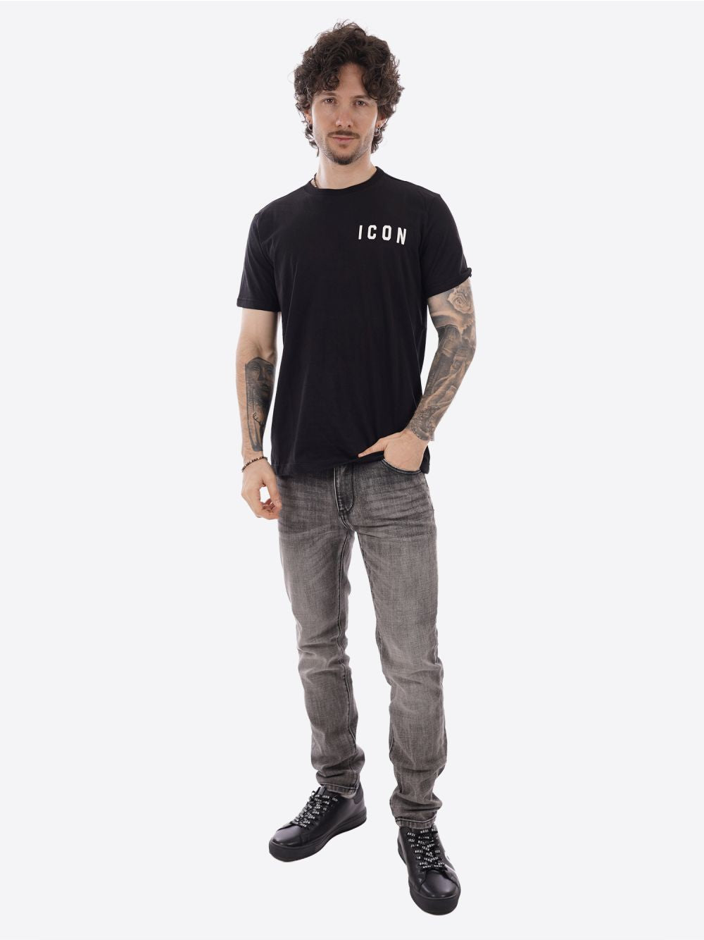 T-shirt Icon Uomo - Nero
