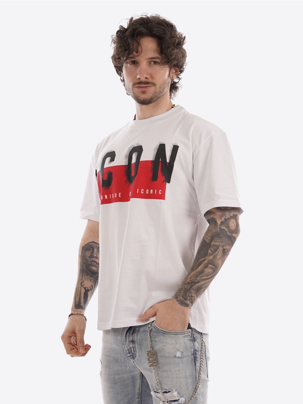 T-shirt Icon Uomo - Bianco