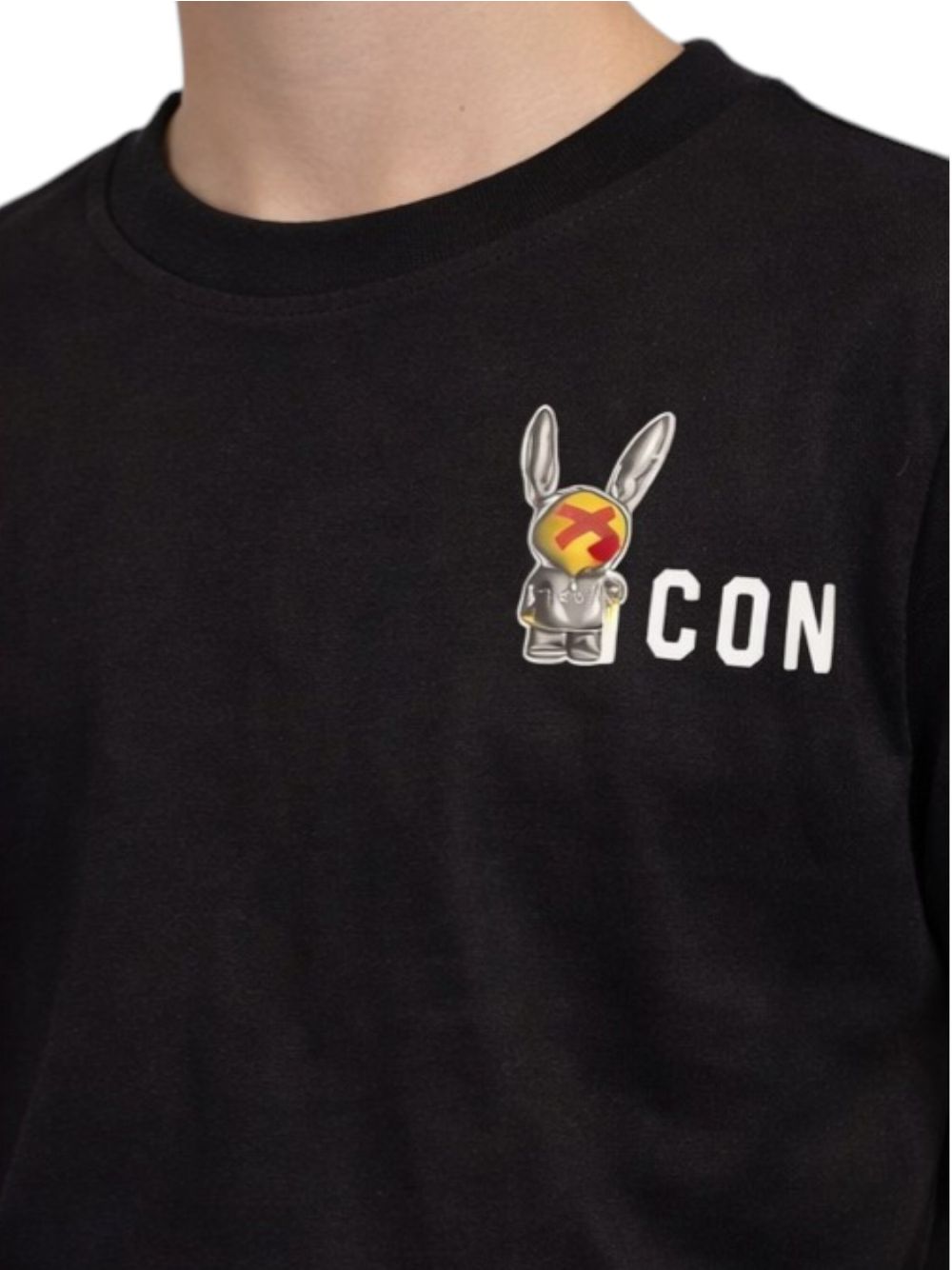 T-shirt Icon Bambino - Nero