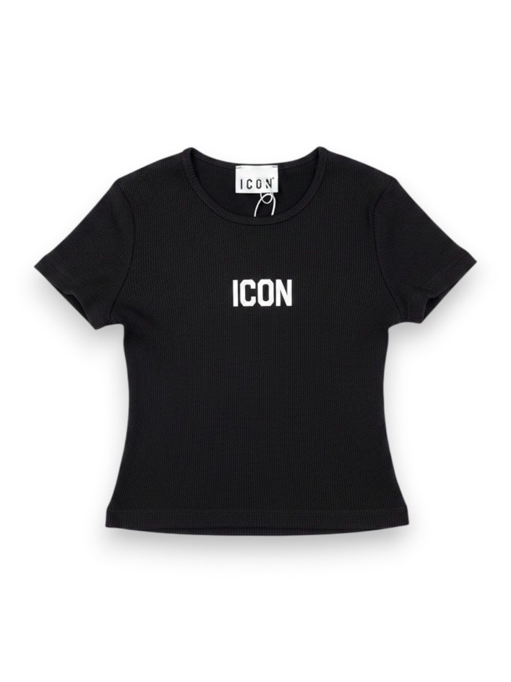 T-shirt Icon Bambina - Nero