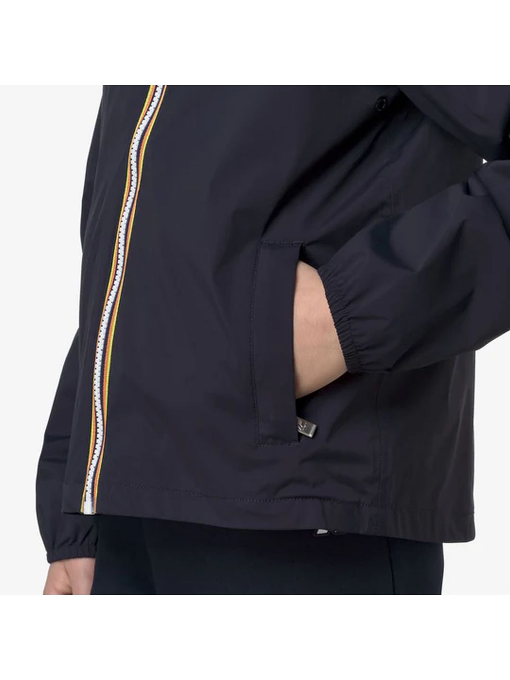 Giubbino K-Way JACK STRETCH NYLON JERSEY Bambino - Blu