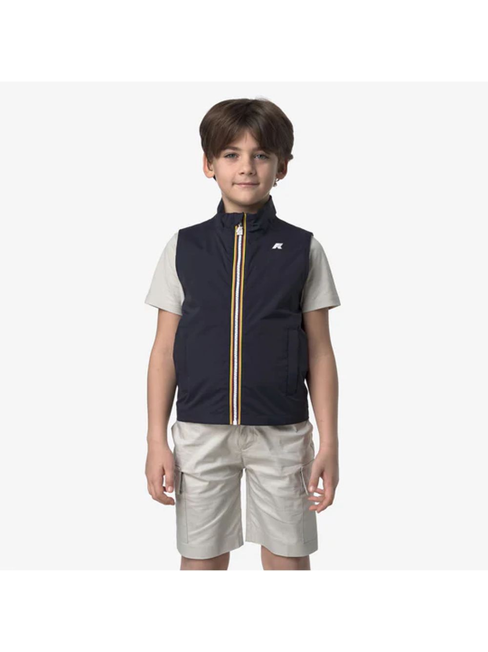 Giubbino K-Way VALEN STRETCH NYLON JERSEY Bambino - Blu