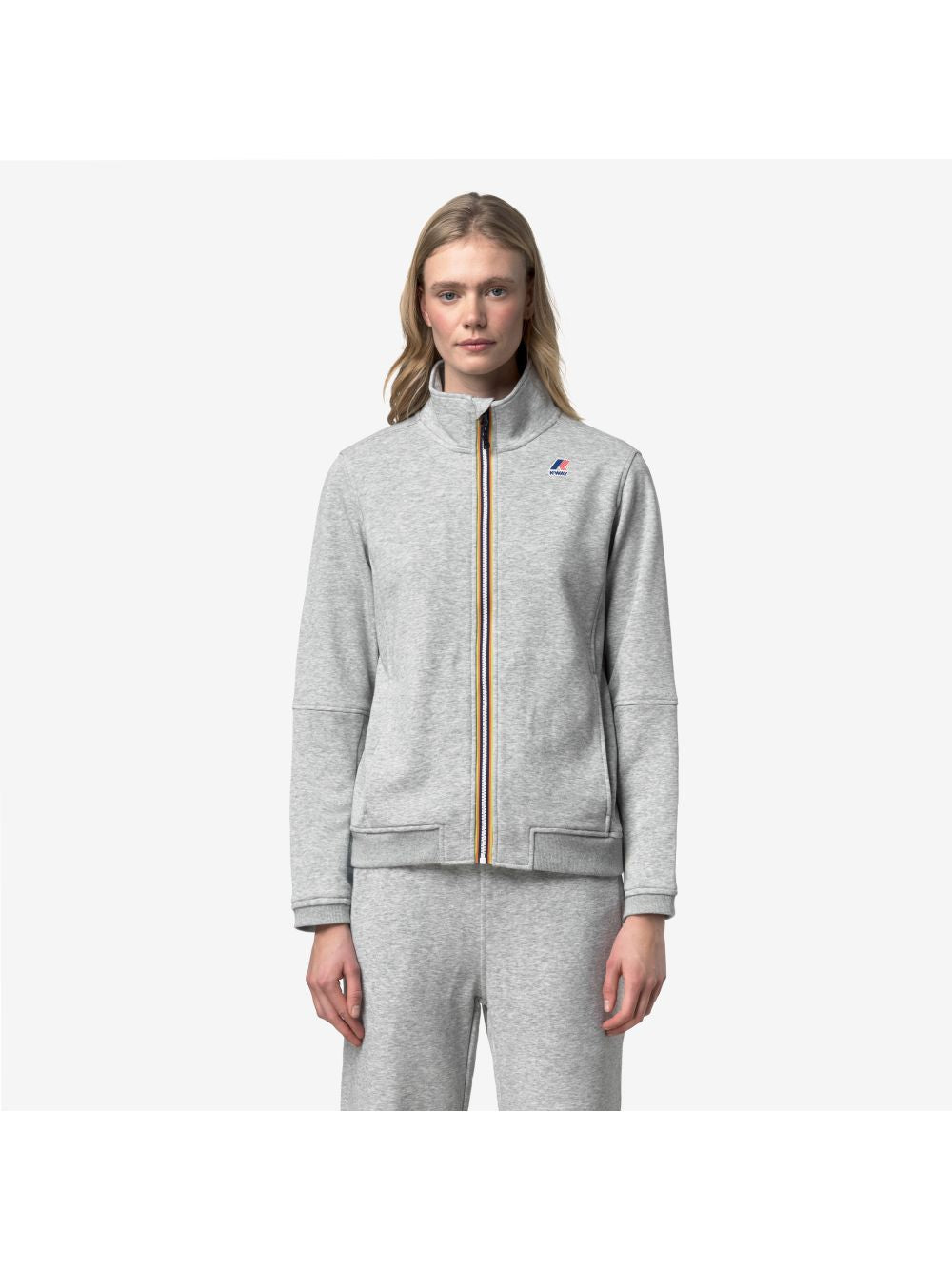 Felpa K-Way PEPIN POLY COTTON Unisex - Grigio