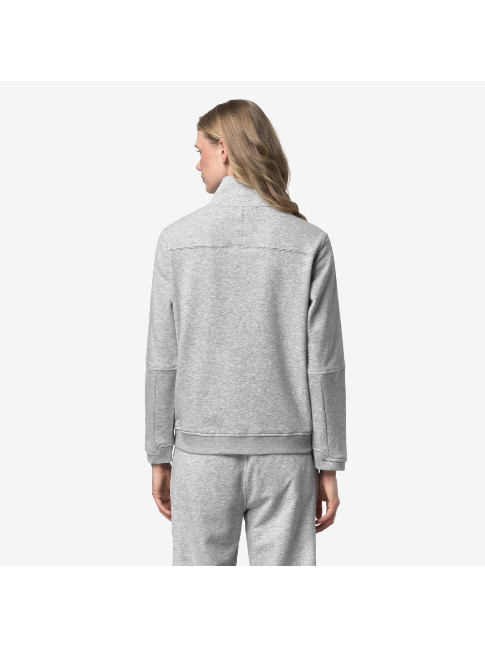 Felpa K-Way PEPIN POLY COTTON Unisex - Grigio