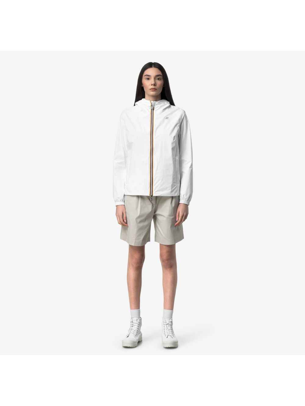Giubbino K-Way LIL 2.0 PLUS.2 DOUBLE Donna - Bianco