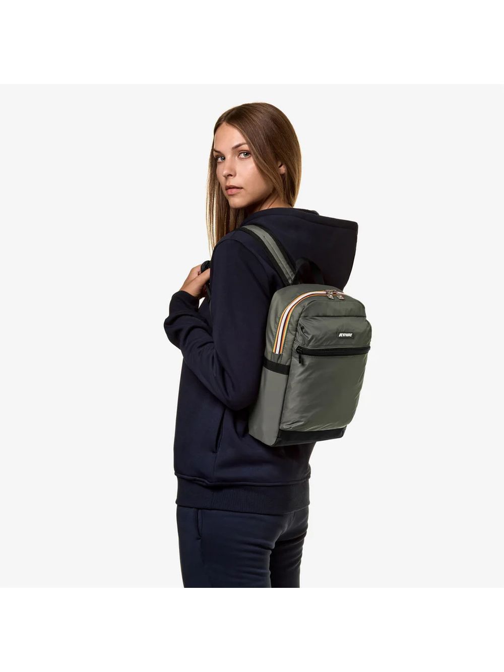 Zaino K-Way SMALL LAON Unisex - Verde